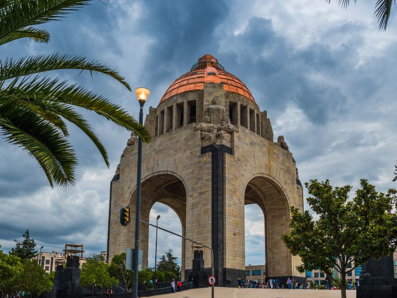 Monumento a la Revolución en Descubrir ciudad de México