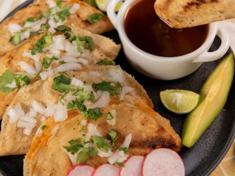 Comida Mexicana, Ciudad de México de noche